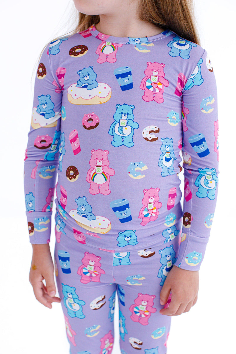 Birdie Bean | Care Bears™ Donuts & Coffee 2-piece Pajamas