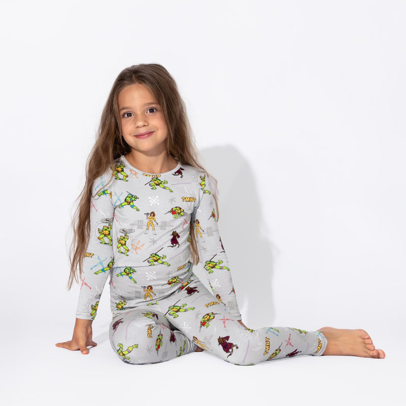 Teenage Mutant Ninja Turtles Toddler Boy Character 4 Piece Cotton Pajama 3T  