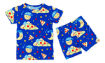 Birdie Bean | Care Bears™ Bedtime Pizza 2-piece Shorts Pajamas