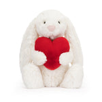 Jellycat Bashful Red Love Heart Bunny