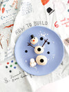 Earth Grown KidsDough | Snowman (Marshmallow) Mini Dough-To-Go