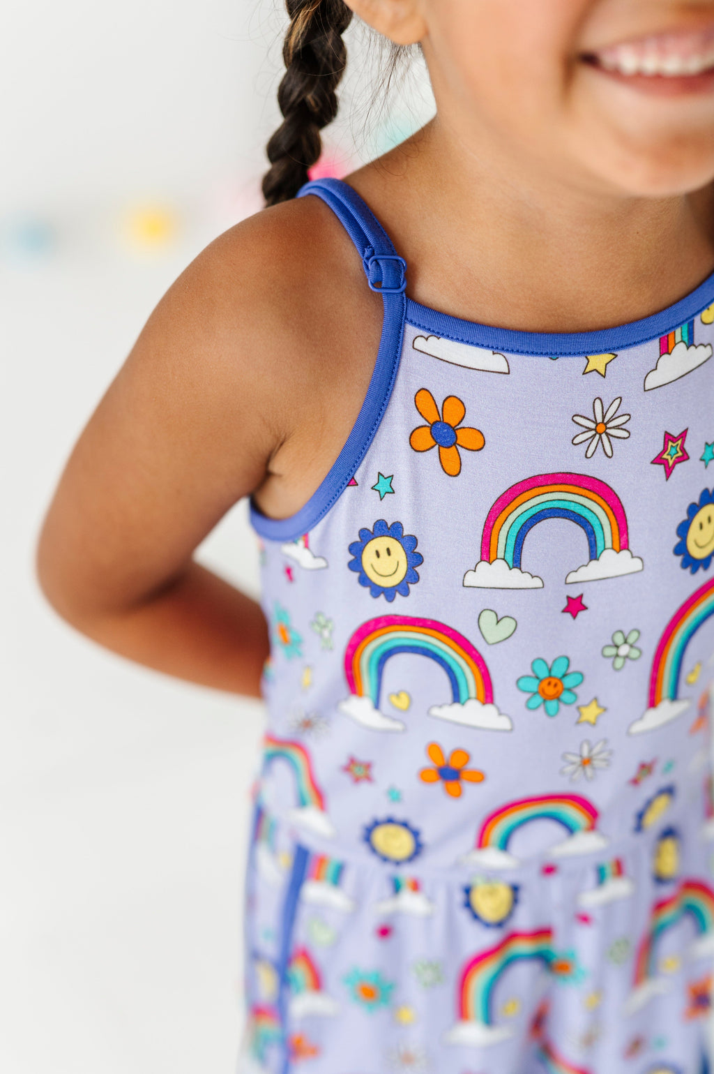 Kiki + Lulu | It’s All Flowers & Rainbows Romper