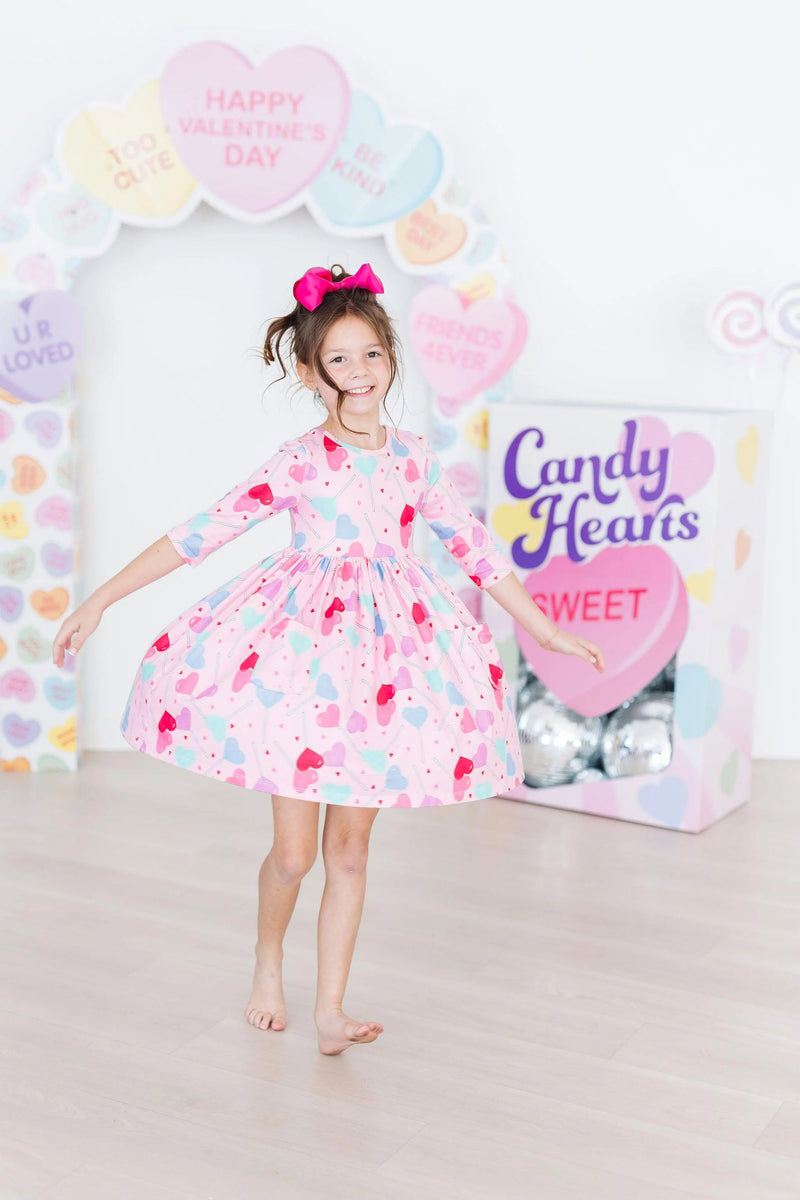 Mila & Rose | Sucker For You Pocket Twirl Dress