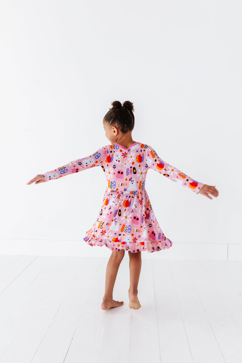 Kiki + Lulu | Pink A Boo Twirl Dress