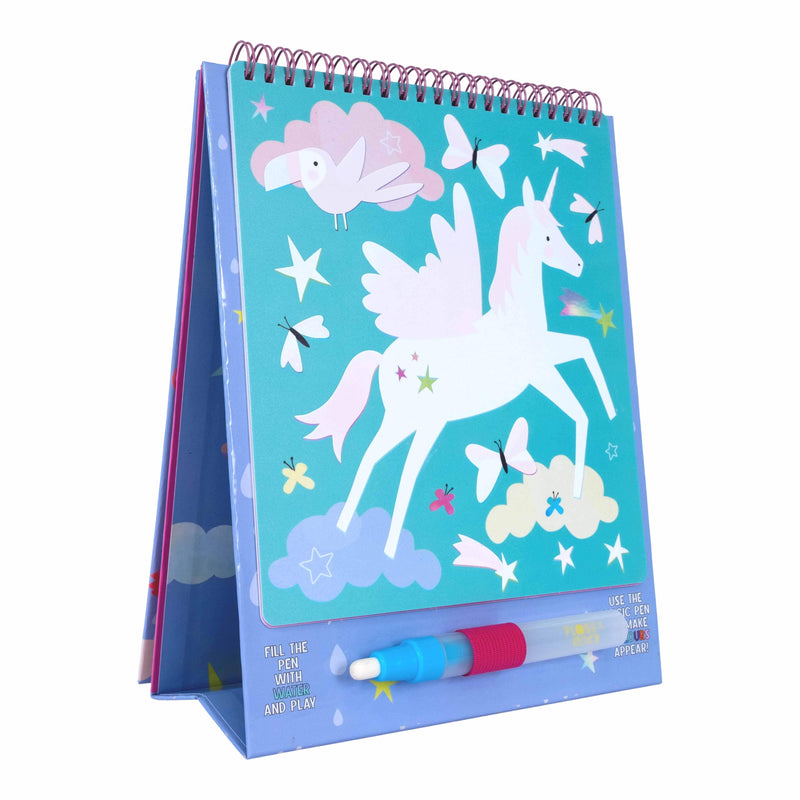Floss & Rock | Magic Colour Changing Watercard Easel and Pen- Fantasy