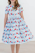 Mila & Rose | Proudly Patriotic S/S Pocket Pocket Twirl Dress
