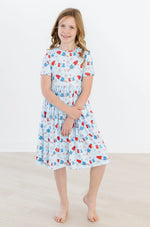 Mila & Rose | Proudly Patriotic S/S Pocket Pocket Twirl Dress