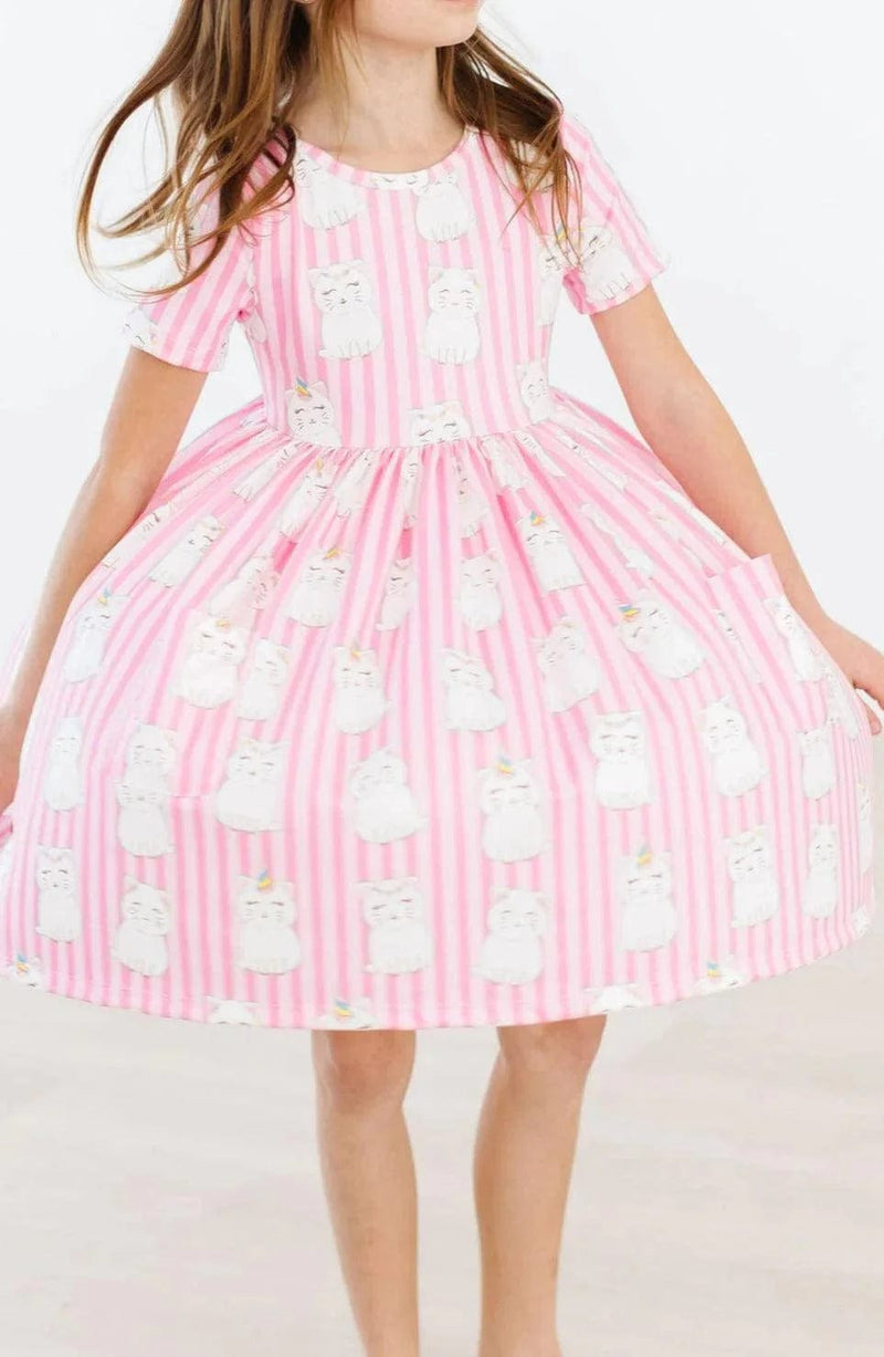 Mila & Rose | Kittycorn S/S Pocket Twirl Dress