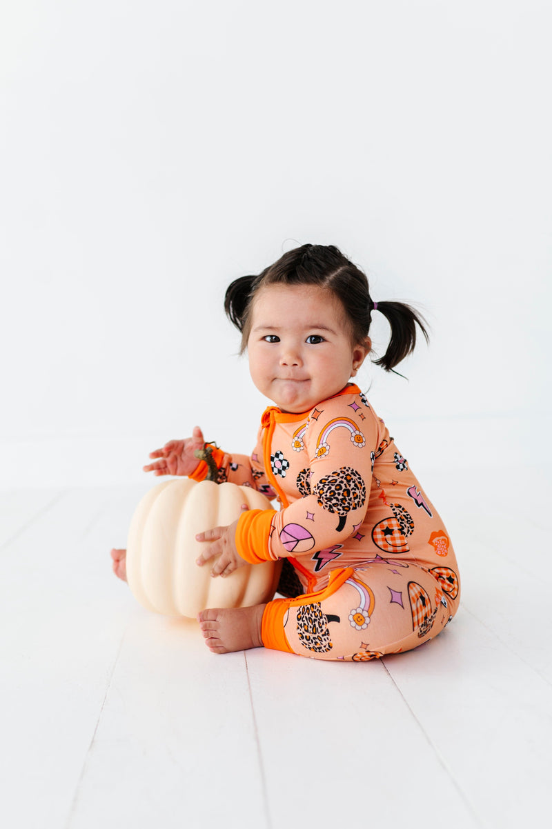 Kiki + Lulu | Cheetah Ghouls Convertible Footies