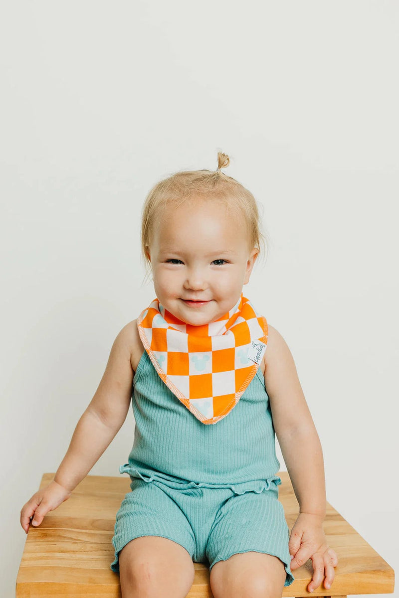 Copper Pearl | Baby Bandana Bibs - Mickey Mouse’s Boo Bash