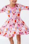 Kiki + Lulu | Pink A Boo Twirl Dress