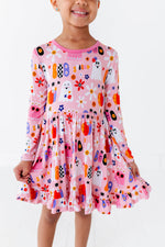 Kiki + Lulu | Pink A Boo Twirl Dress