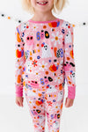 Kiki + Lulu | Pink A Boo Long Sleeve Pajamas