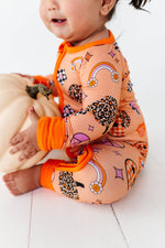 Kiki + Lulu | Cheetah Ghouls Convertible Footies