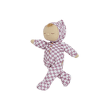 Dozy Dinkum Doll- Plum Check