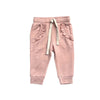 babysprouts | Ruffle Joggers - Blush