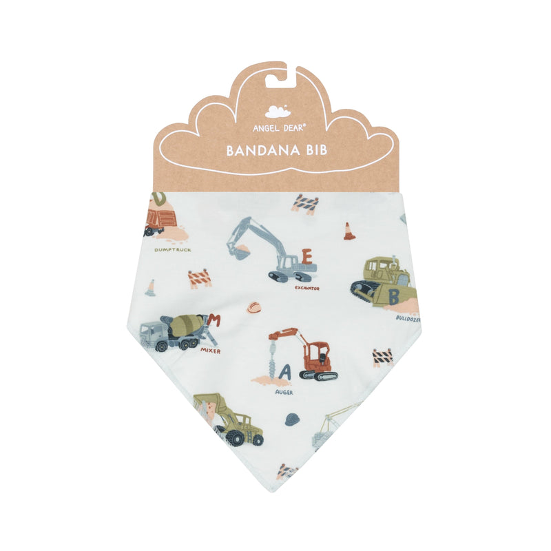 Angel Dear | Construction Alphabet Bandana Bib