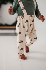 babysprouts | Suspender Overalls - Christmas Truck