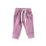 babysprouts | Ruffle Joggers - Mauve