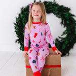 Kiki + Lulu | Merry Pinkmas Long Sleeve Pajamas