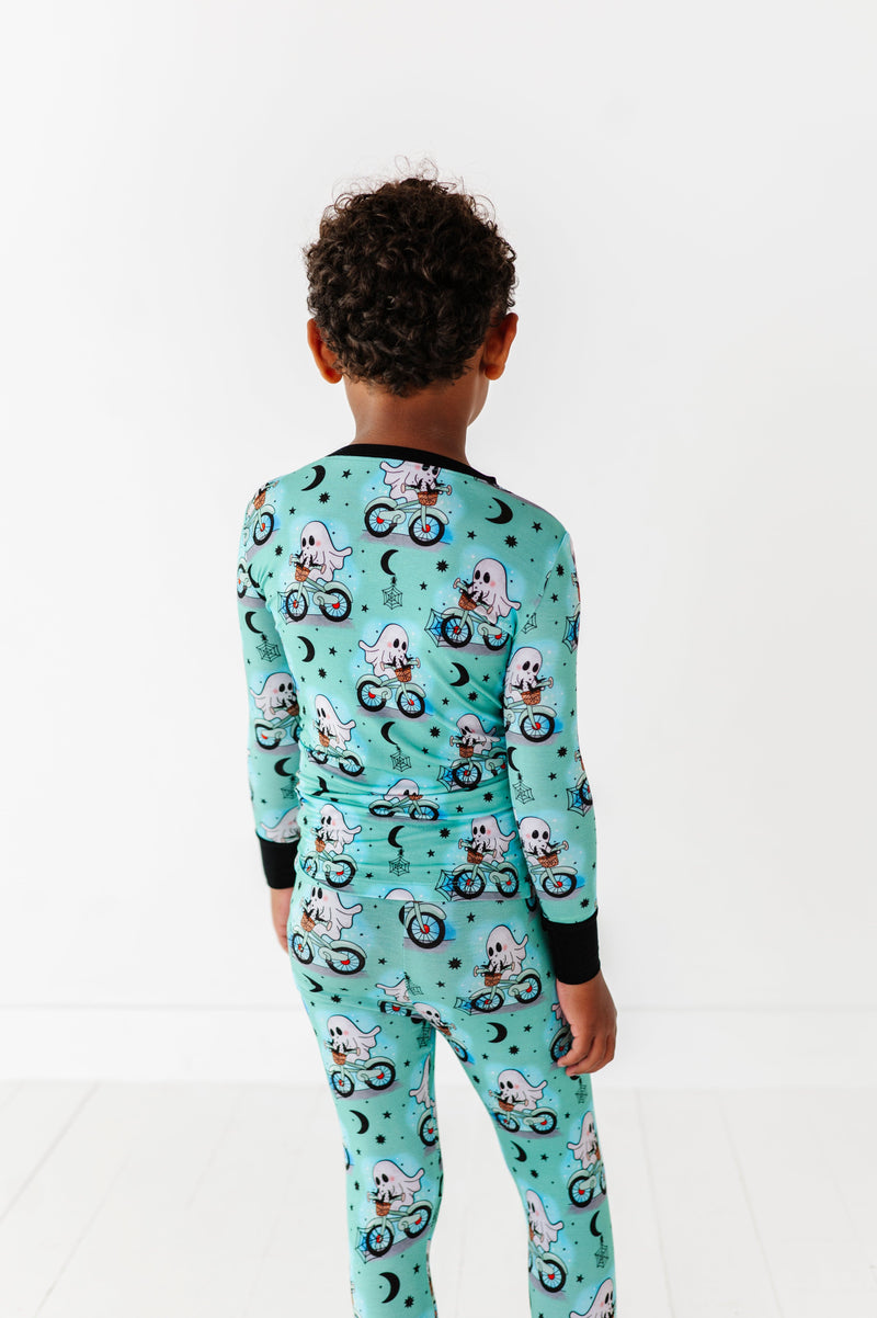 Kiki + Lulu | Ghost Rider Long Sleeve Pajamas