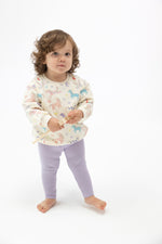 Angel Dear | French Terry Fun Unicorns Puffy Oversized Sweatshirt & Rib Legging