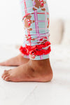 Kiki + Lulu | Ginger All The Way Long Sleeve Ruffle Pajamas