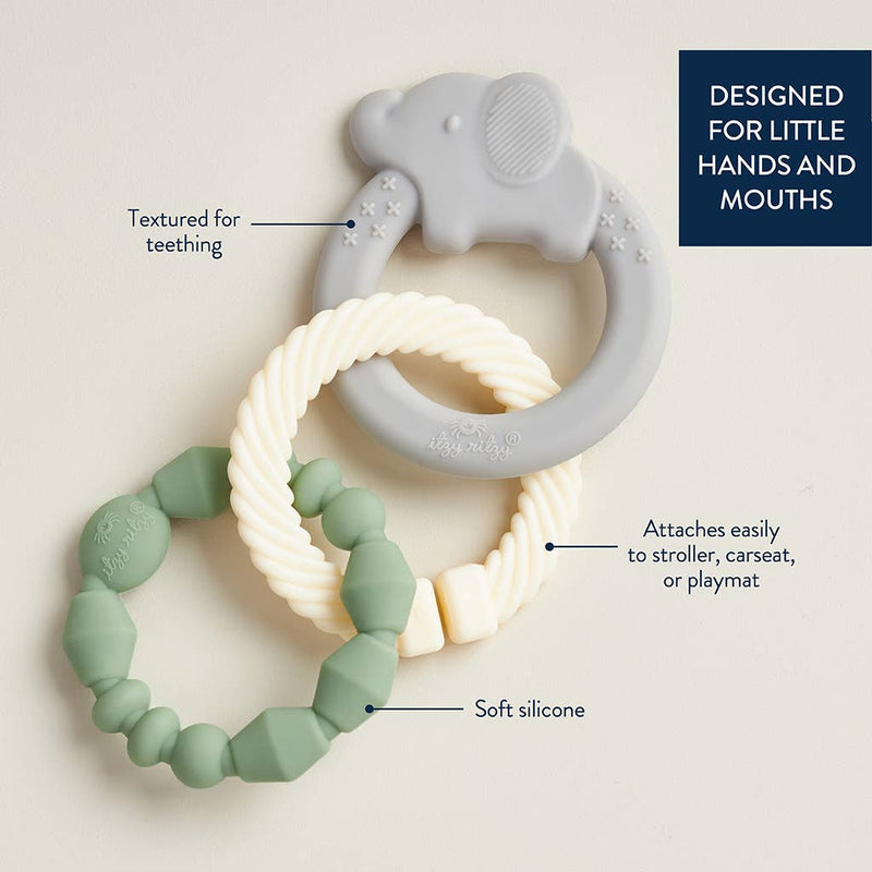 Itzy Loops™ Teething Rings