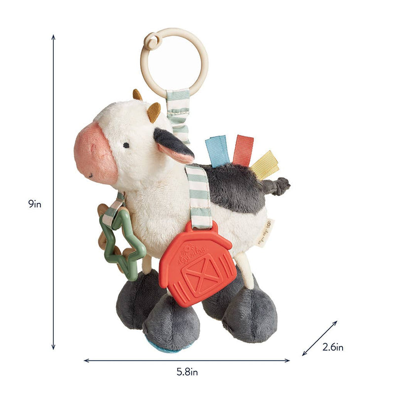 Itzy Cow Link & Love™ Activity Plush