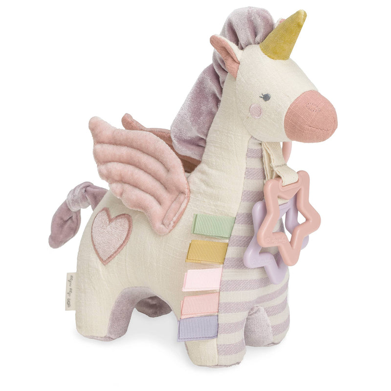 Itzy Ritzy - Bespoke Link & Love™ Activity Plush & Teether Toy - Pegasus: Pegasus