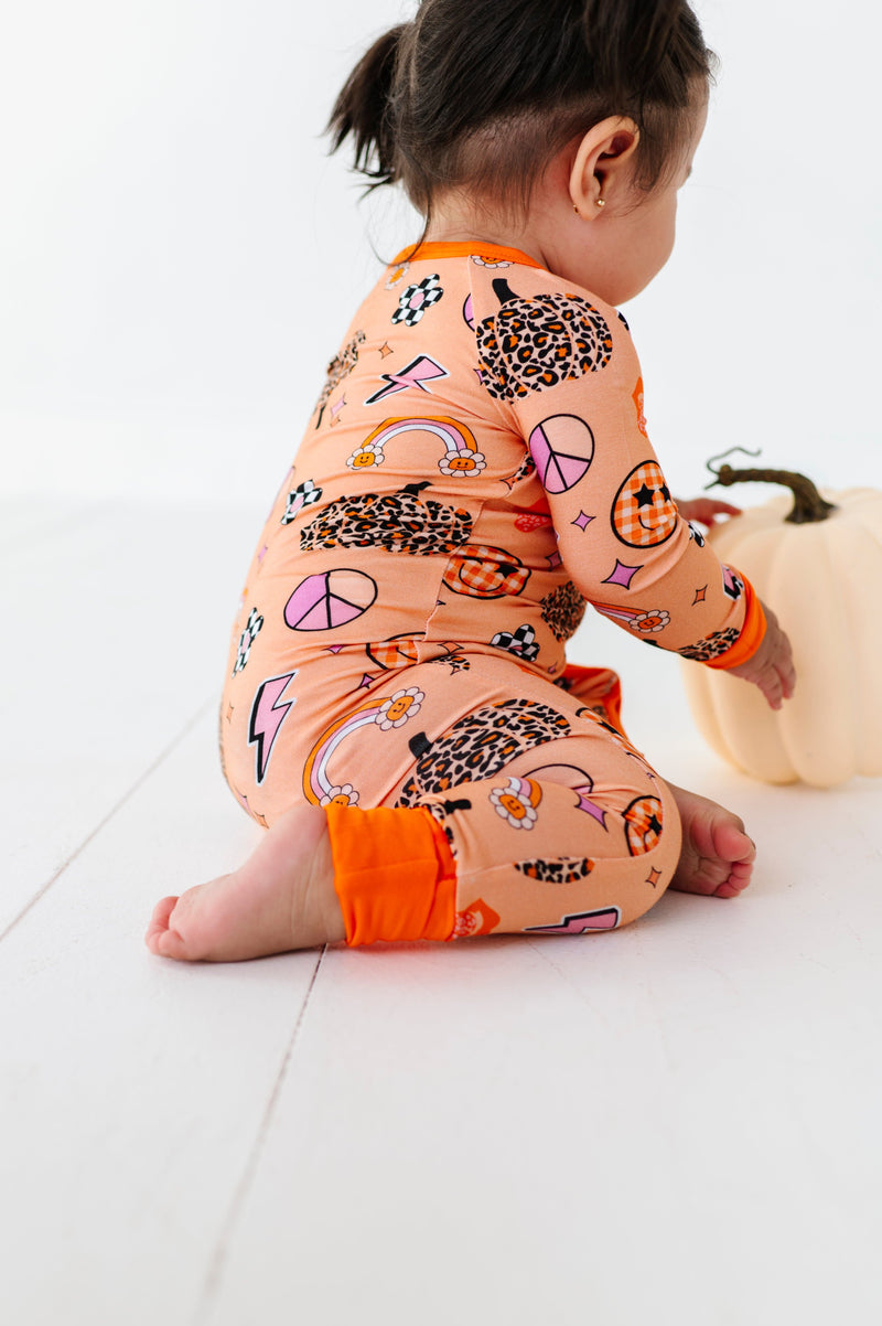 Kiki + Lulu | Cheetah Ghouls Convertible Footies