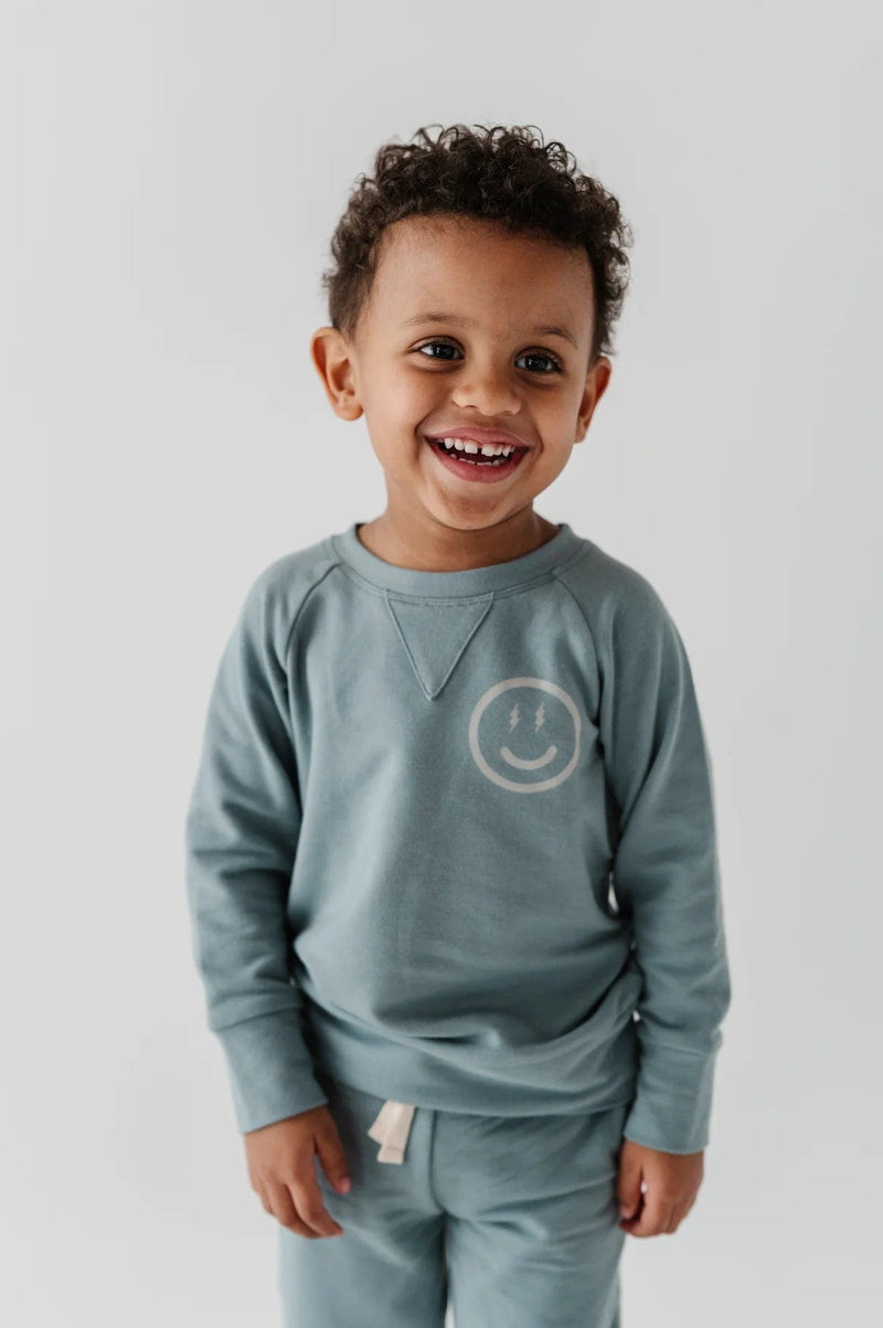 babysprouts | Raglan Sweatshirt - Smile