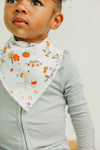 Copper Pearl | Baby Bandana Bibs - Mickey Mouse’s Boo Bash