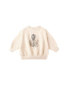 Quincy Mae | Relaxed Fleece Sweatshirt - Magic Cat