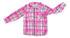 Birdie Bean | Pink Plaid Flannel