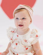 Quincy Mae | Flutter Sleeve Dress - Heart Balloons