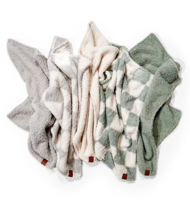 Little Bipsy Plush Blanket - Frost