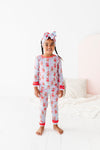 Kiki + Lulu | Ginger All The Way Long Sleeve Ruffle Pajamas