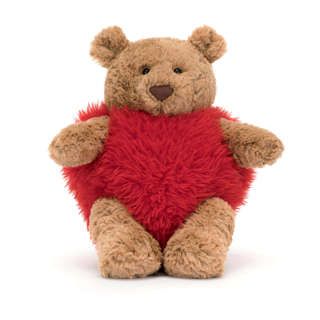 Jellycat Bartholomew Bear Heartthrob (Restock Coming Soon)