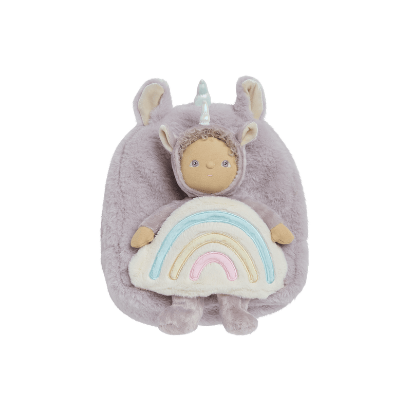 Olli Ella Hopalong Unicorn Backpack - Lilac