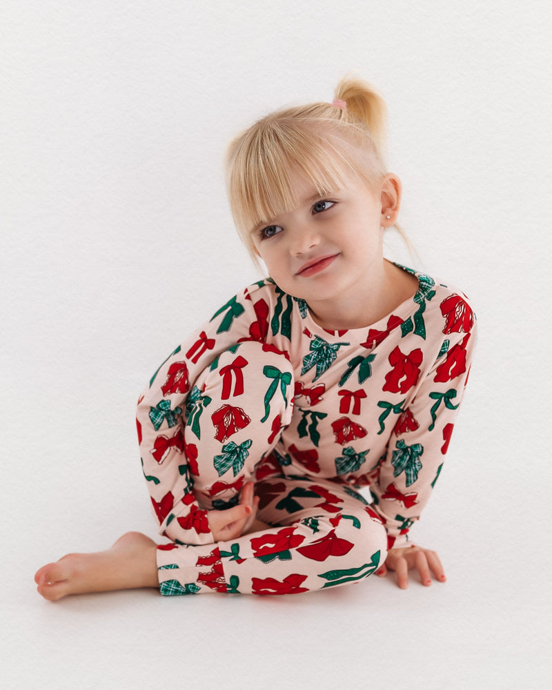 In My Jammers | Christmas Bows Pajamas