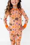 Kiki + Lulu | Cheetah Ghouls Long Sleeve Pajamas