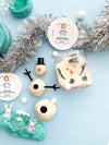 Earth Grown KidsDough | Snowman (Marshmallow) Mini Dough-To-Go