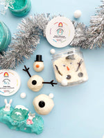 Earth Grown KidsDough | Snowman (Marshmallow) Mini Dough-To-Go