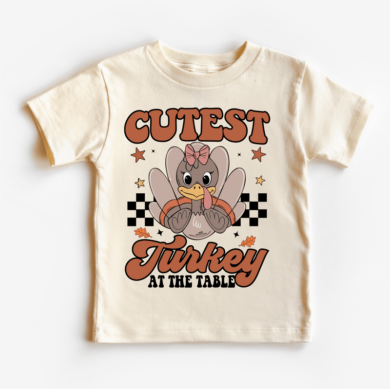 Cutest Turkey At The Table Tee