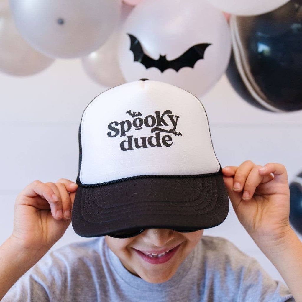 Sweet Wink | Spooky Dude Halloween Trucker Hat