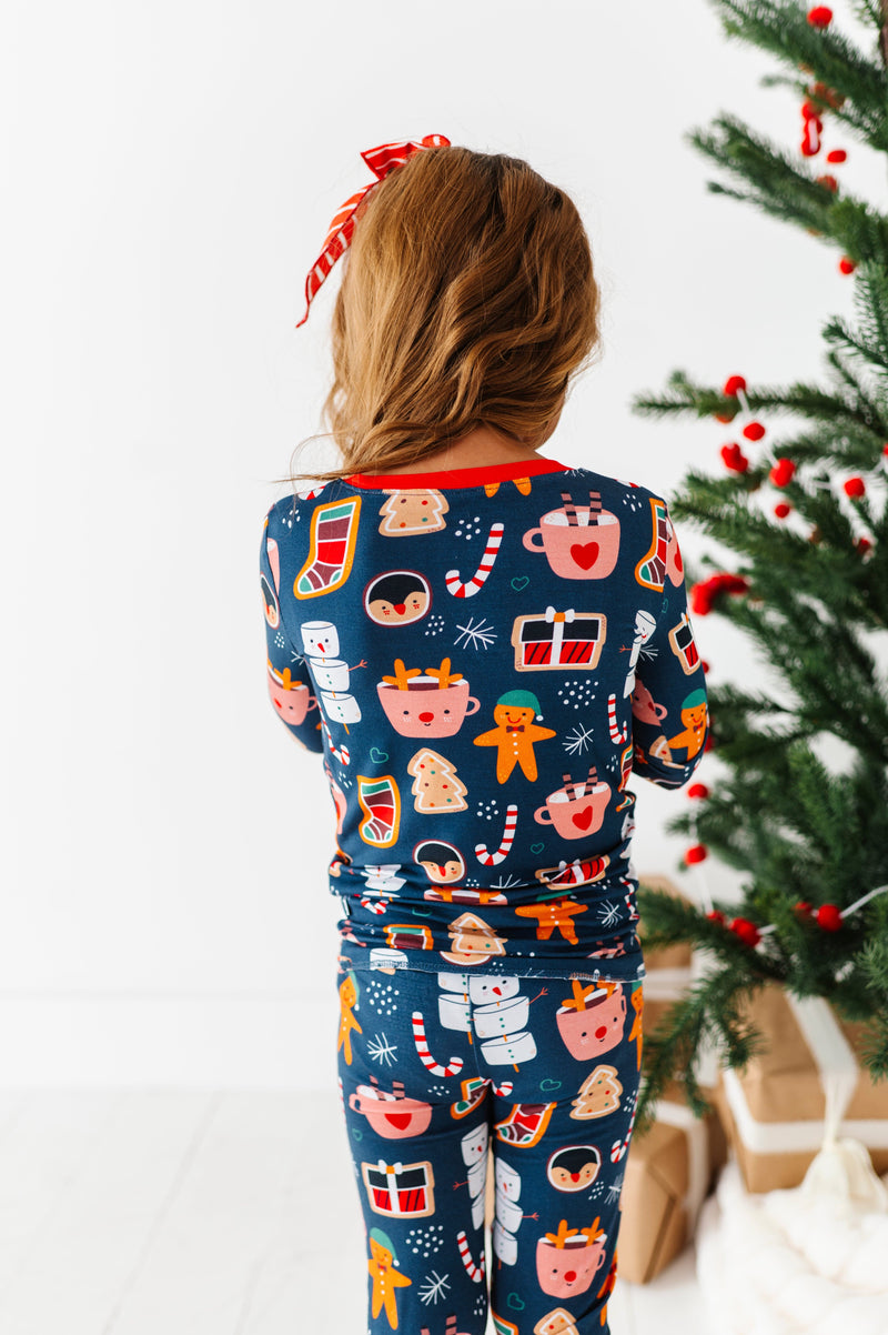 Kiki + Lulu | Hot (Cocoa) To Go Long Sleeve Pajamas