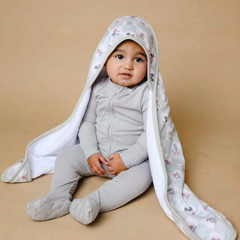 Copper Pearl | Premium Baby Hooded Towel - Mickey Mouse & Friends