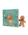 Jellycat Gingerbread Fred Book