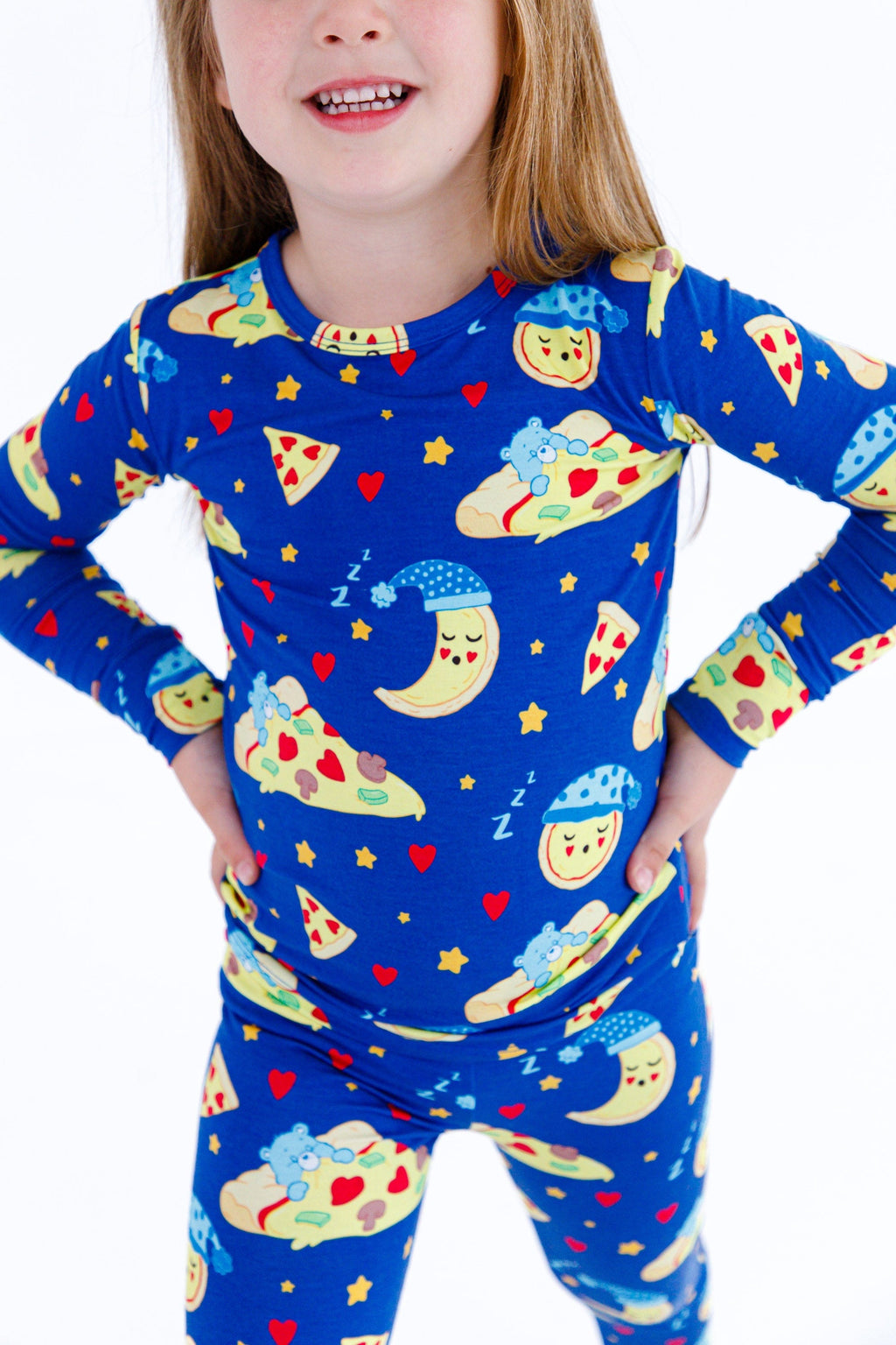 Birdie Bean | Care Bears™ Bedtime Pizza 2-piece Pajamas